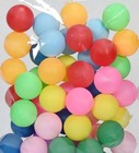 30pcs 40mm Table Tennis Balls  Ping Pong Balls  Colorful Plastic Balls For Ga   
