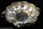 Sanborns Mexico Vintage Sterling Silver Aztec Rose Bowl