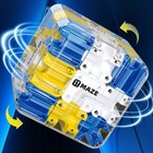 Fun 3d Rolling Ball Maze Puzzle Cube  Brain Teaser Challenge Game 1 2pcs