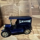 Leviton Vintage Metal Truck Coin Bank Diecast Promo Collectible