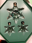 Swarovski Annual Edition 2024 Set Of 3 Snowflake Christmas Ornaments 5674317