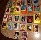     vintage Huge Super Big   Lot Of 1843   Cards And Stickers See List For Info  