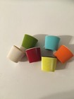 Set Of 6 Vintage 1960 s Egg Cups Retro  892