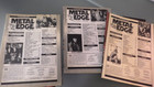3 Vtg 80s Metal Edge Magazine Lot Used Missing Covers Most Pinup Posters Intact