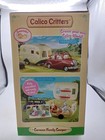 Calico Critters Caravan Family Camper Trailer Boxed Used 15 