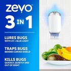 Flying Insect Trap Refill Catch Gnats House   Fruit Flies Easy To Use4 Replaceme