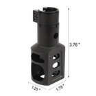 Recoil Reducer Clamp On Muzzle Brake For Mossberg 500 500a 12ga Maverick 88