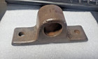 Industrial Cast Iron Guard Rail Bracket Vintage Machine Railroad Steampunk Heavy