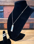 Vtg Sterling Silver Wallace Aegean Weave Flatware Pendant Ring Set Mcm Necklace