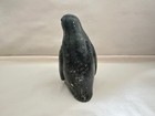 Vintage Signed Inuit Carved Soapstone Penguin Art Figurine