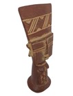Wooden Tiki Statue Tribal Figurine Hand Carved