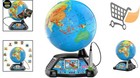 Educational Plastic Globe 10 Inch Interactive World Map For Kids With Video