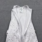 Halo Baby Sleep Sack Swaddle Size Small 3-6m Months White Moon Zip Blanket