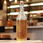 2 Pack 32oz Swing Top Glass Bottles For Brewing     Airtight Mason Jars