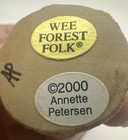 Wee Forest Folk  little Nell  M-254 Annette Petersen 2000 Wff Navy Skirt Retired