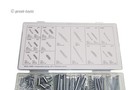 200-pc Spring Assortment Set     Extension Springs And Compression Springs