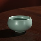 Chinese Song Ru Kiln Celadon Glaze Porcelain Teacup Cup 2 5 Inch
