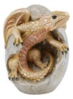 Ebros Raeon Sunlight Dragon Hatchling Breaking Out Of Egg Shell Figurine 5 h