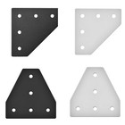 5 Hole L t Shape Joining Plate - Bracket For 2020 3030 4040 Aluminum Extrusion