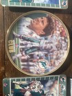 Lot Of 5 Dan Marino Nfl Plates With Certificates Book And Card