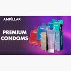 Condoms Ultra Thin Berry Scented Lubricated Natural Feel Flared Comfort
