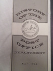 3 - Vintage Postal Pamphlets History Of The Post Office  Postal Inspector  Stamp