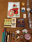 Vintage Junk Drawer Lot-jewelry  Pens  Knives  Advertising 