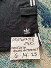 Nwt Adidas 3 Stripes Cargo Black   White Sweat Shorts Men   s Sz Xl Free Ship  