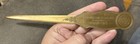 Early Sinclair Oils Letter Opener Advertising Service Oil   Gas Co