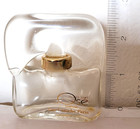 Vintage J ai Ose Guy Laroche Paris Parfum Miniature Empty Perfume Bottle Glass