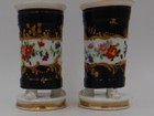 Antique Victorian Waste Bowl Pair Of Legged Vases For Smoking Pipes Rare  Mantle