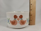 Vintage Pennsylvania Dutch Vintage Soup Mug Folk Art Kissing Birds Large Coffee 