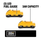 Dewalt 20v Max Compact Lithium-ion 3 0ah Battery Pack  2 Pack 