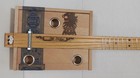 Cigar Box Guitar  3 String  Metal Frets   Free Piezo Pickup  see Desc  Stk 182ns