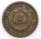 1864 Two Cent Piece - Well Struck