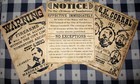 Wyatt Earp Tombstone   Ok Corral Old West Wanted Posters 8 5 X 11