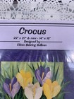 Crocus Quilt Pattern Designers Workshop Vintage 1998 Unused