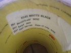 3m Black Aerospace Tape 8545   40 Mil Thick 6 Inch Wide On Rolls Brand New