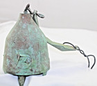 Vintage Paolo Soleri Arcosanti Brutalist Bronze Bell Wind Chime Incomplete