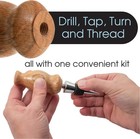 Deluxe Bottle Turning Kit With 5 Stoppers