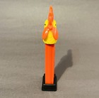 2 6 Austria No Feet Vintage Yellow Rooster Pez Dispenser - Short-shot Stem 
