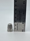 Antique Thimble Sterling Silver Simons Bros   Co 1800s