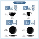 Lovecasa Series Sweet Dinnerware Set 16-piece Porcelain Dinner Set Service For 4