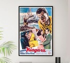Niagara 1953 - Italian V2 - Marilyn Monroe - Vintage Classic Movie Poster
