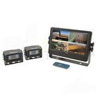Cabcam Cct9m2cq Quad Video System 2 Cameras Lcd Monitor 9  Touch Screen Hds1650