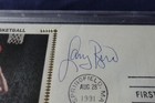 Larry Bird Boston Celtics Basketball Autographed First Day Cover Psa Slabbed