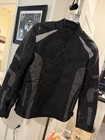 Ilm Men   s Motorcycle Jacket With Ce Armor  never Worn  - Medium