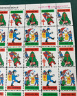 1974 Christmas Seals Full Stamp Sheet United States Greetings Proof Sheet 100