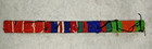 Ww2 Canadian Medal Ribbon Bar - Sew-on Type  Old Ribbons With Maple Leaf Device