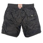 Vintage Birdwell Beach Britches Swim Shorts Mens 32x6 5 Black Tie